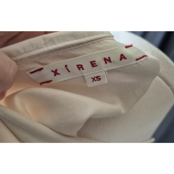 Xirena Womens *In CREAM* Graycen Cotton Button Down Blouse Top XS - Picture 9 of 9